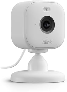 Blink Mini 2 — Home Security & Pet Camera with HD video, color night view, motion dete
