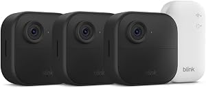 Blink Outdoor 4 – Wireless smart security camera, two-year battery life, 1080p HD day and 