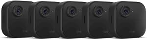 Blink Outdoor 4 – Wireless smart security camera, two-year battery, 1080p HD day and infra