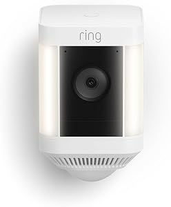 Ring Spotlight Cam Plus, Battery, Home or business security with HD video, Two-Way Talk, C