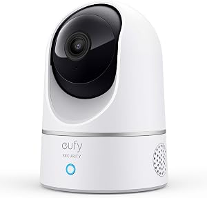 eufy Security Indoor Cam E220, Camera for home Security, Pan & Tilt, Dog/Pet Camera, 2