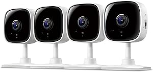 Tapo 1080P Indoor Wired Security Camera - Works as a Baby & Pet Monitor, Motion Detect